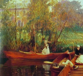 John Singer Sargent : A Boating Party